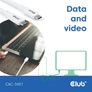 Kép 5/8 - Club 3D Kábel - CAC-3001 (USB-C, PD 240W, 20Gbps, 4K60Hz, 2m, fehér)