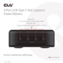 Kép 5/9 - Club 3D Hálózati Töltő - CAC-1918 (240W GaN, 4x USB-C, PD3.1, 4 csatlakozó)