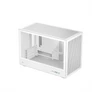 Kép 1/10 - DeepCool Számítógépház - CH260 WH (fekete, Mini-ITX/Micro ATX (BTF), 2xUSB3.0, Type-C, fehér)