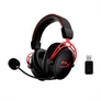 Kép 1/4 - HyperX Fejhallgató - Cloud Alpha Wireless (Vezeték nélküli, USB, fekete/piros)