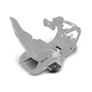 Kép 2/2 - Trak Racer Szimulátor kiegészítő - Left/Right Side Shifter/Handbrake Upgrade Kit (Black)