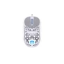 Kép 8/8 - Endorfy Egér - LIV Onyx White (Honeycomb, 8000 DPI, ARGB, PixArt PAW3311, optikai, 1,8m, fehér)