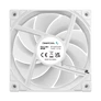 Kép 5/9 - DeepCool Cooler 12cm - FD12 ARGB WH (27,6dB; max. 109,07 m3/h; 3pin csatlakozó; hydro bearing, ház hűtésre, PWM, fehér)