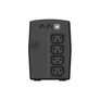 Kép 2/6 - Conceptronic Szünetmentes  1000VA - ZEUS07E (4x IEC C13, line-interaktív, RJ45 vonalvédelem, HID USB, fekete)