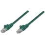 Kép 1/2 - Manhattan Kábel - U/UTP Patch (RJ45 to RJ45, Cat6, 1m, Zöld)