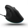 Kép 3/3 - Bluestork Egér - M-W-ERGO-LUMI (Ergonomic, 3600 DPI, 6 gomb, optikai, RGB, fekete)