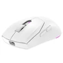 Kép 2/7 - Rampage Vezeték Nélküli Egér - PROTE M5 PRO (Pixart PAW3395, Huano 80M, 26000 DPI, 500mAh, 6 gomb, RGB, Type-C, fehér)