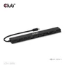 Kép 4/7 - Club 3D USB Hub - CSV-2550 (USB-C to 3xUSB-C, 3xUSB-A, RJ45, SD/MicroSD, 140W PD, HDMI, 8K30hz)