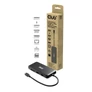 Kép 1/8 - Club 3D USB Hub - CSV-2551 (USB-C to USB-C, 2xUSB-A, RJ45, SD/MicroSD, 100W PD, HDMI, DP, 8K30hz)