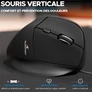 Kép 4/7 - Bluestork Egér - M-W-ERGO (Ergonomic, 2.4G, 7200 DPI, optikai, fekete)