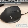 Kép 5/7 - Bluestork Egér - M-W-ERGO (Ergonomic, 2.4G, 7200 DPI, optikai, fekete)