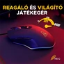 Kép 5/8 - The G-Lab Gaming kit - 2 in 1 COMBO HYDROGEN B/HU (TKL billentyűzet, egér, 6200 DPI, RGB, USB-A, fekete, magyar)