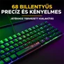 Kép 6/8 - The G-Lab Gaming kit - 2 in 1 COMBO HYDROGEN B/HU (TKL billentyűzet, egér, 6200 DPI, RGB, USB-A, fekete, magyar)