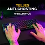 Kép 7/8 - The G-Lab Gaming kit - 2 in 1 COMBO HYDROGEN B/HU (TKL billentyűzet, egér, 6200 DPI, RGB, USB-A, fekete, magyar)