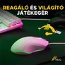 Kép 5/8 - The G-Lab Gaming kit - 2 in 1 COMBO HYDROGEN W/HU (TKL billentyűzet, egér, 6200 DPI, RGB, USB-A, fehér, magyar)