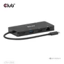 Kép 5/8 - Club 3D USB Hub - CSV-2552 (USB-C to 2xUSB-C, 2xUSB-A, 2xHDMI, RJ45, SD/MicroSD, 100W PD, 4K60hz)
