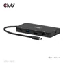 Kép 6/8 - Club 3D USB Hub - CSV-2552 (USB-C to 2xUSB-C, 2xUSB-A, 2xHDMI, RJ45, SD/MicroSD, 100W PD, 4K60hz)
