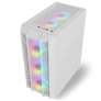 Kép 7/10 - Spirit of Gamer Számítógépház - REBEL NX White (fekete, ablakos, 4x12cm ventilátor, alsó táp,  ATX, 1xUSB3.0, 2xUSB2.0)