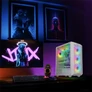Kép 9/10 - Spirit of Gamer Számítógépház - REBEL NX White (fekete, ablakos, 4x12cm ventilátor, alsó táp,  ATX, 1xUSB3.0, 2xUSB2.0)