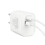 Kép 2/3 - Delight Telefon töltő  - 1db Type-C + 1db USB PD20W gyorstöltéssel, Fehér