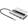 Kép 1/2 - Sandberg Notebook Dokkoló - USB-C 6in1 Travel Dock SSD Case