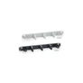 Kép 1/3 - Equip Rackszekrény Kiegészítő - 327311 (Kábel rendező panel, Gyűrű panel, 1U(19"), fekete)