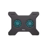 Kép 2/6 - Trust Notebook Hűtő Pad - Xstream Breeze (állítható dőlésszög; USB-ről működő 2x ventilátor; fekete)