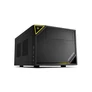 Kép 1/9 - Sharkoon Számítógépház - Shark Zone C10 (fekete; fekete belső; mITX; 2xUSB3.0; 2xUSB2.0; I/O; 120mm ventilátor)