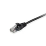 Kép 1/5 - Equip Kábel - 625450 (UTP patch kábel, CAT6, fekete, 1m)