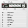Kép 2/2 - Hikvision Switch PoE - DS-3E0105P-E (4 port 100Mbps, 58W, 1 uplink port, L2)