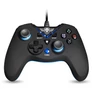 Kép 1/7 - Spirit of Gamer Gamepad - XGP WIRED Blue (USB, 1,8m kábel, Vibration, PC és PS3 kompatibilis, fekete-kék)