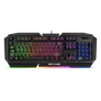 Kép 1/6 - Spirit of Gamer Billentyűzet - PRO-K5 (105 gomb, Fém felső rész, RGB LED, USB, 19 anti-ghost, fekete, magyar)