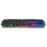 Kép 4/6 - Spirit of Gamer Billentyűzet - PRO-K5 (105 gomb, Fém felső rész, RGB LED, USB, 19 anti-ghost, fekete, magyar)