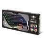 Kép 5/6 - Spirit of Gamer Billentyűzet - PRO-K5 (105 gomb, Fém felső rész, RGB LED, USB, 19 anti-ghost, fekete, magyar)