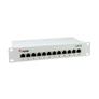 Kép 2/5 - Equip Patch panel - 208014 (12 port, Cat6, árnyékolt, szürke)