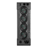 Kép 4/5 - EATON szünetmentes 650VA - ELP650DIN (4 Schuko kimenet, line-interaktív, LCD, USB, szoftver, AVR, rack/torony)
