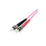 Kép 2/4 - Equip Optikai Kábel - 255548 (OM4, LC/ST, 50/125µ, LSOH, lila, 20m)