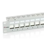Kép 2/5 - Equip Keystone Patch Panel - 767124 (24 port, Cat6, 1U, árnyékolt, szürke)
