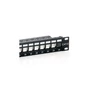 Kép 5/5 - Equip Keystone Patch Panel - 769124 (24 port, 1U, árnyékolt, fekete)