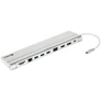 Kép 1/2 - Sandberg Notebook Dokkoló - USB-C All-in-1 Docking Station (USB-C bem. / HDMI+DP+Dsub+USB3.0+USB-C+RJ45+Audio+SD kim.)