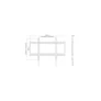 Kép 2/5 - Equip TV Fali konzol - 650323 (60"-100", Max.: 100kg, fekete)