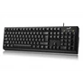 Kép 2/5 - Genius Billentyűzet - KB-100 (Vezetékes, USB, Smart, fekete)