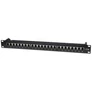 Kép 1/2 - Manhattan Patch panel - CAT5e FTP árnyékolt patch panel, 24 portos, 1U, Fekete