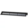 Kép 2/2 - Manhattan Patch panel - CAT5e FTP árnyékolt patch panel, 24 portos, 1U, Fekete