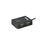 Kép 3/5 - Equip-Life USB Hub - 128952 (4 Port, USB2.0, USB tápellátás, kompakt dizájn, fekete)
