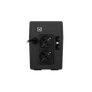Kép 3/4 - NJOY Szünetmentes  650VA - Cadu 650 (2 Schuko, line-interaktív, USB menedzsment, RJ11/45 vonalvédelem(1Gb/s), fekete)