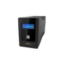 Kép 4/4 - NJOY Szünetmentes  650VA - Cadu 650 (2 Schuko, line-interaktív, USB menedzsment, RJ11/45 vonalvédelem(1Gb/s), fekete)