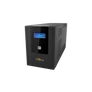 Kép 3/4 - NJOY Szünetmentes  2000VA - Cadu 2000 (4 Schuko, line-interaktív, USB menedzsment, RJ11/45 vonalvédelem(1Gb/s), fekete)