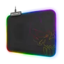 Kép 2/9 - Spirit of Gamer Egérpad - RGB Medium (RGB háttérvilágítás, 350 x 255 x 3mm; fekete)
