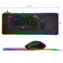 Kép 4/8 - Spirit of Gamer Egérpad - RGB Large (RGB háttérvilágítás, 800 x 300 x 4mm; fekete)